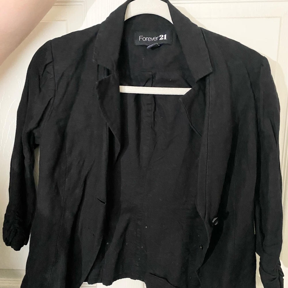 Black blazer